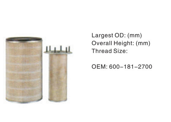 High Performance White Hydraulic Oil Filter Assembly OEM 600-181-2700