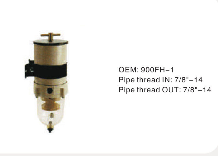 White Hydraulic Oil Filter Assembly Hydraulic Return Filter 900FH-1