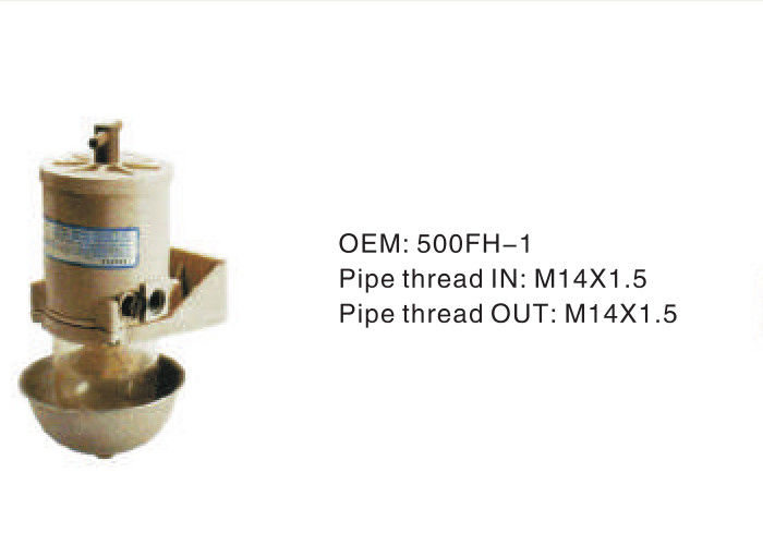 Spare Parts Hydraulic Tank Filter 500FH-1 Pipe  Thread IN M14×1.5 Pipe  Thread Out M14×1.5
